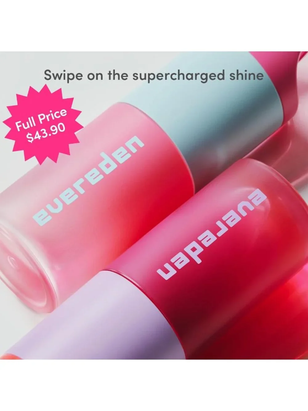 Vegan Tinted Lip Oil Duo for Kids, Non-Sticky & EWG Verified, 2-Pack